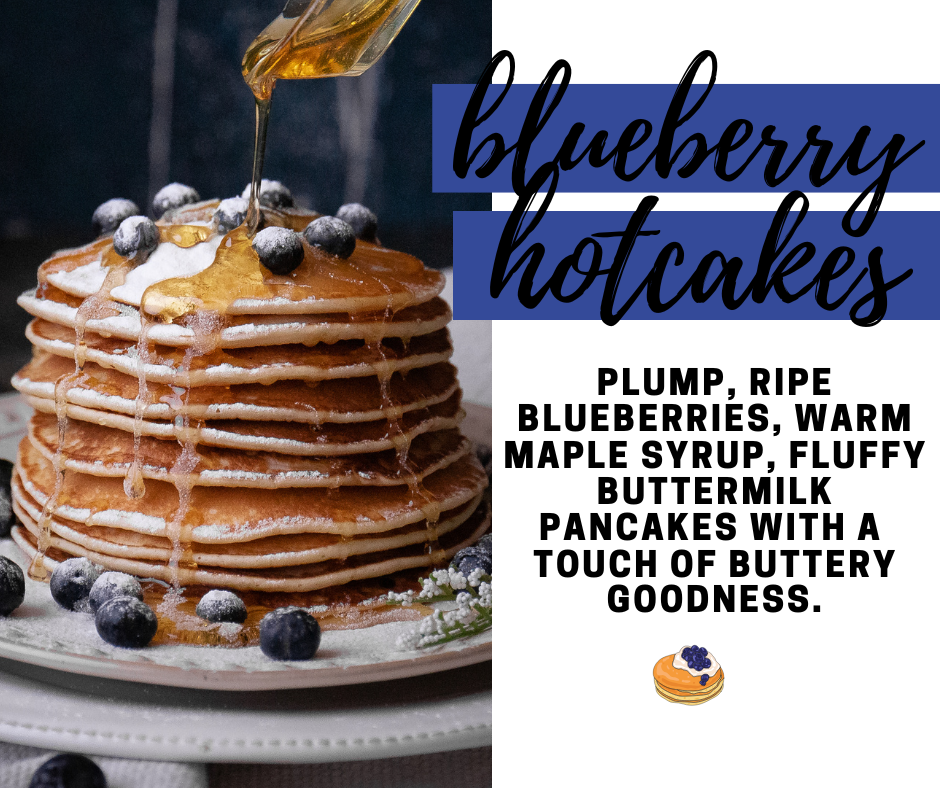Blueberry Hotcakes Soy Wax Candle