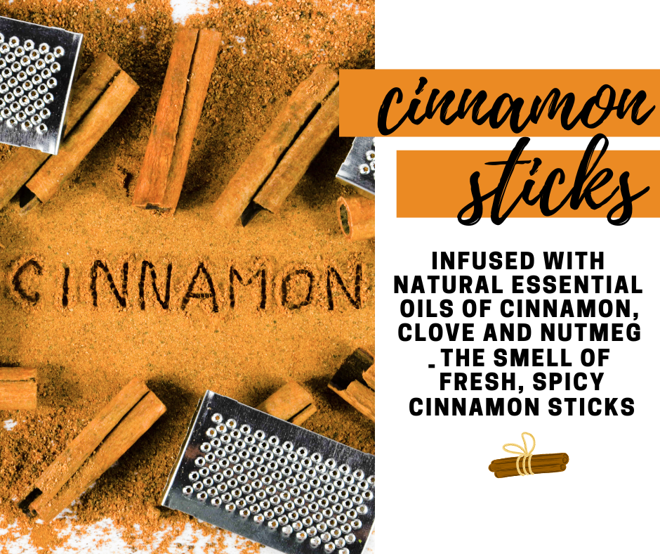 Cinnamon Sticks Fragrance Oil - Potpourri Refresher Oils - 1 oz (30 ml) Concentrated Fragrance Oils - Glass Amber Bottle with Dropper