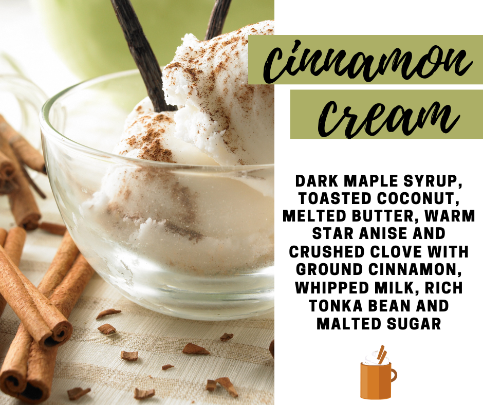 Cinnamon Cream Fragrance Oil - Potpourri Refresher Oils - 1 oz (30 ml) Concentrated Fragrance Oils - Glass Amber Bottle with Dropper