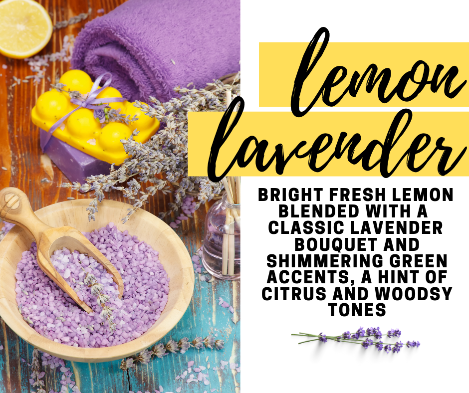 Lemon Lavender Soy Wax Candle