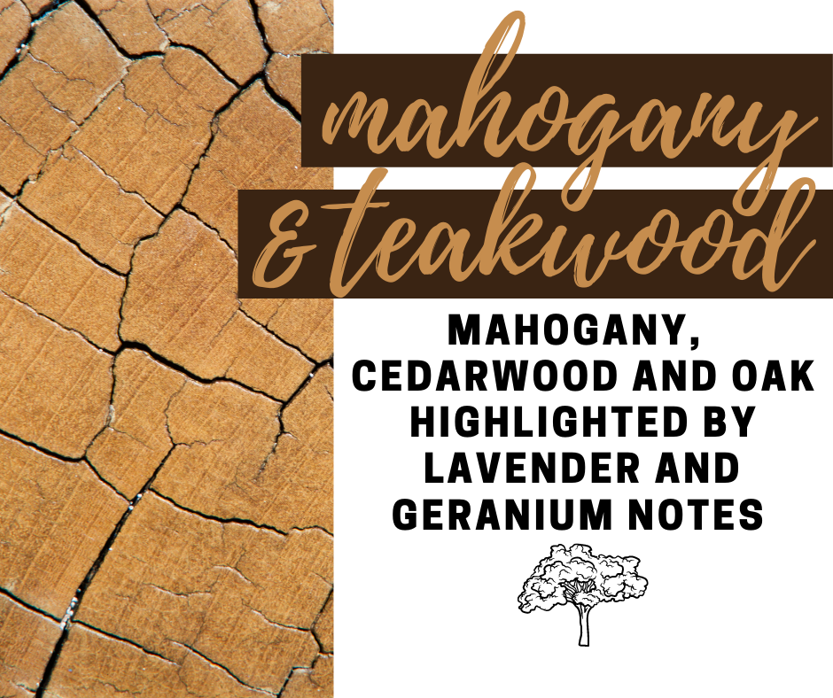 Mahogany and Teakwood Soy Wax Candle