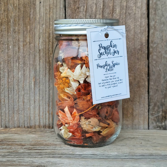 Pumpkin Sachet Jar