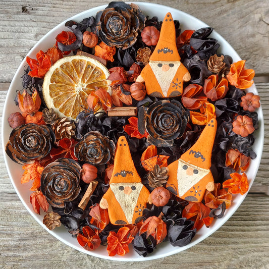 A Gnome for All Seasons - Halloween Artisan Potpourri