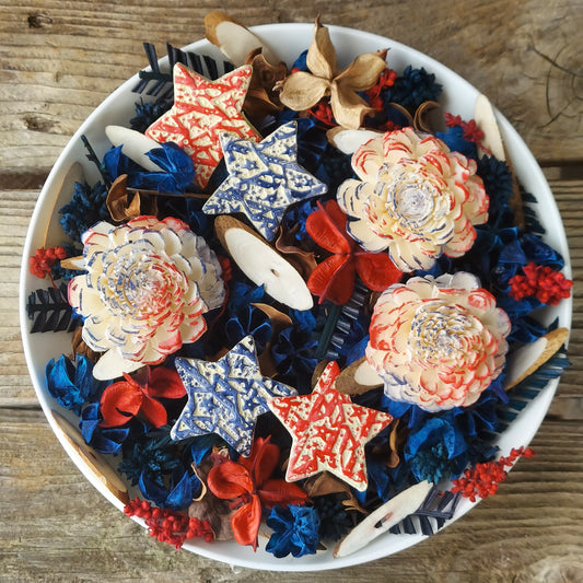 Americana Stars Artisan Potpourri