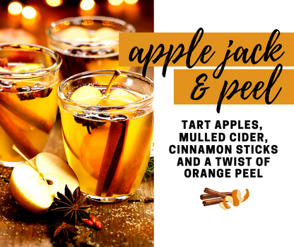 Apple Jack Peel Soy Wax Candle