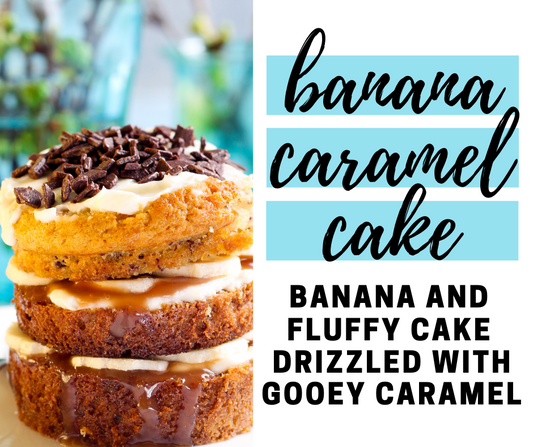 Banana Caramel Cake Fragrance Oil - Potpourri Refresher Oils - 1 oz (30 ml) Concentrated Fragrance Oils - Glass Amber Bottle with Dropper