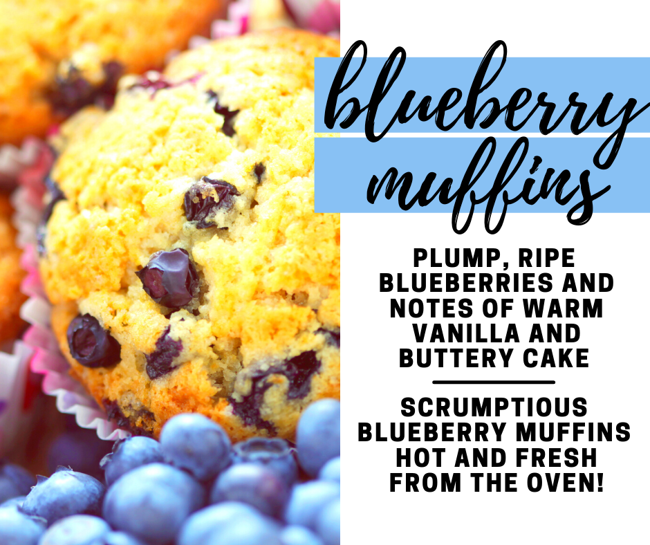Blueberry Muffin Soy Wax Candle