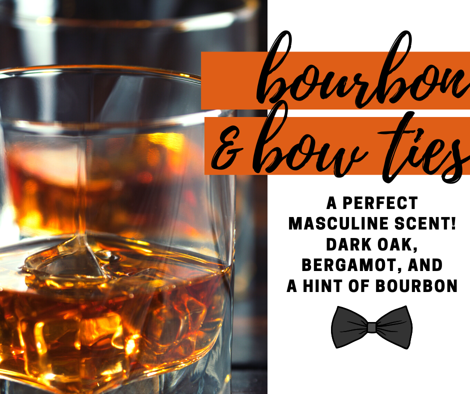 Bourbon and Bowties Soy Wax Candle
