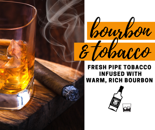 Bourbon and Tobacco Fragrance Oil - Potpourri Refresher Oils - 1 oz (30 ml) Concentrated Fragrance Oils - Glass Amber Bottle with Dropper