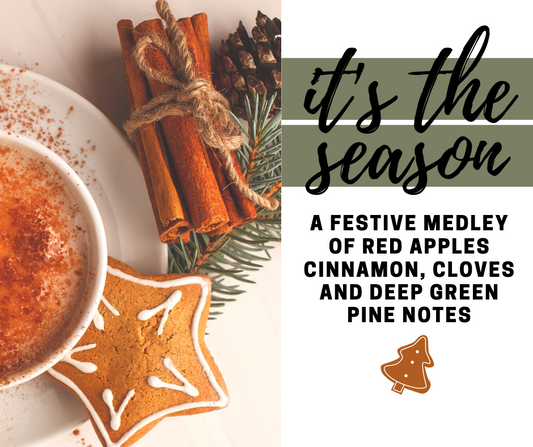 It's the Season Fragrance Oil - Potpourri Refresher Oils - 1 oz (30 ml) Concentrated Fragrance Oils - Glass Amber Bottle with Dropper