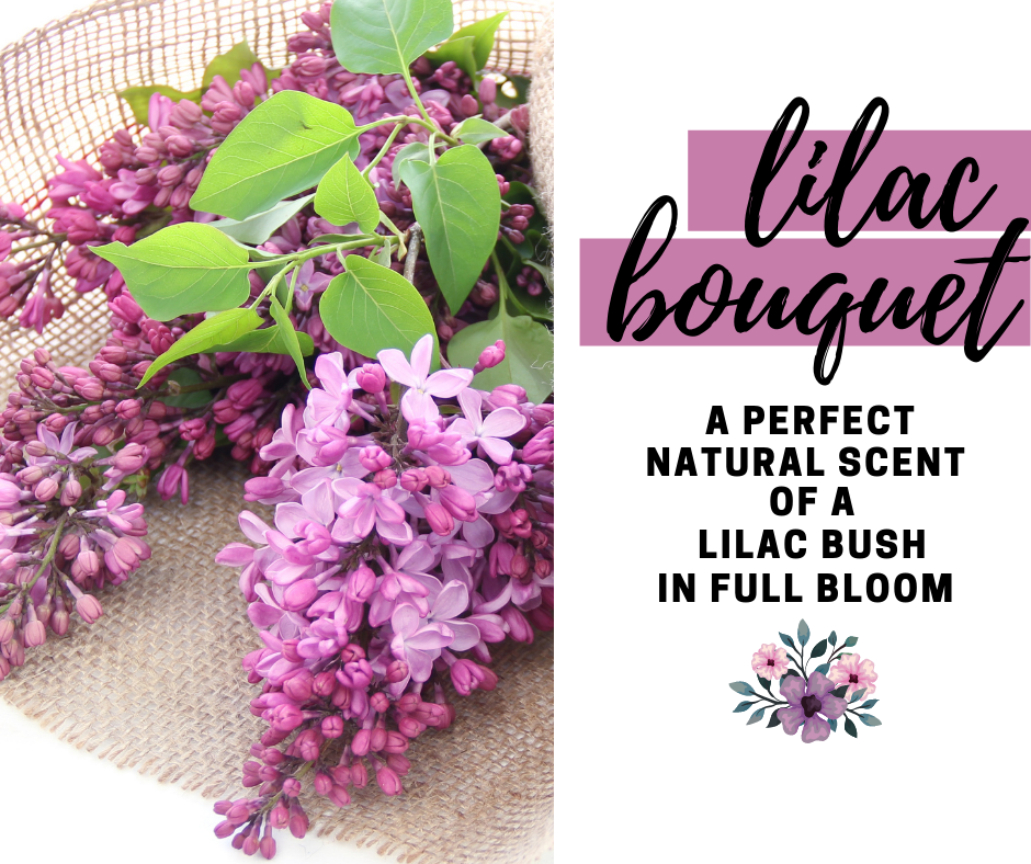Lilac Bouquet Soy Wax Candle