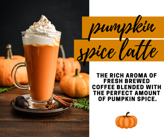 Pumpkin Spiced Latte Fragrance Oil - Potpourri Refresher Oils - 1 oz (30 ml) Concentrated Fragrance Oils - Glass Amber Bottle with Dropper
