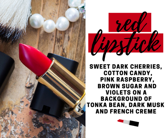 Red Lipstick Fragrance Oil - Potpourri Refresher Oils - 1 oz (30 ml) Concentrated Fragrance Oils - Glass Amber Bottle with Dropper