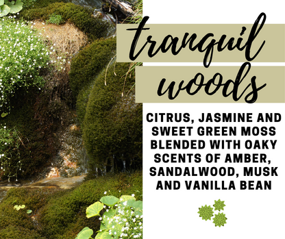 Tranquil Woods Fragrance Oil - Potpourri Refresher Oils - 1 oz (30 ml) Concentrated Fragrance Oils - Glass Amber Bottle with Dropper