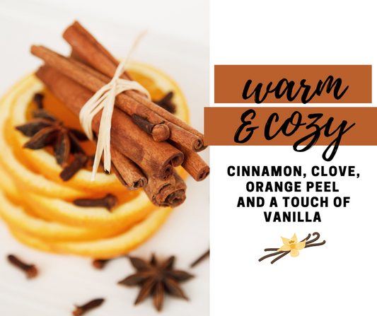 Warm and Cozy Fragrance Oil - Potpourri Refresher Oils - 1 oz (30 ml) Concentrated Fragrance Oils - Glass Amber Bottle with Dropper