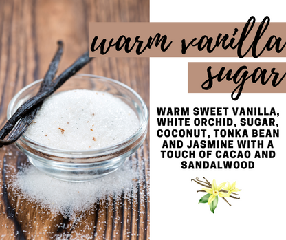 Warm Vanilla Sugar Soy Wax Candle
