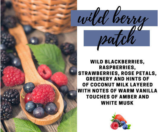 Wild Berry Patch Fragrance Oil - Potpourri Refresher Oils - 1 oz (30 ml) Concentrated Fragrance Oils - Glass Amber Bottle with Dropper