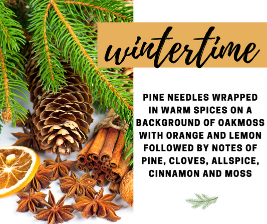 Wintertime Fragrance Oil - Potpourri Refresher Oils - 1 oz (30 ml) Concentrated Fragrance Oils - Glass Amber Bottle with Dropper