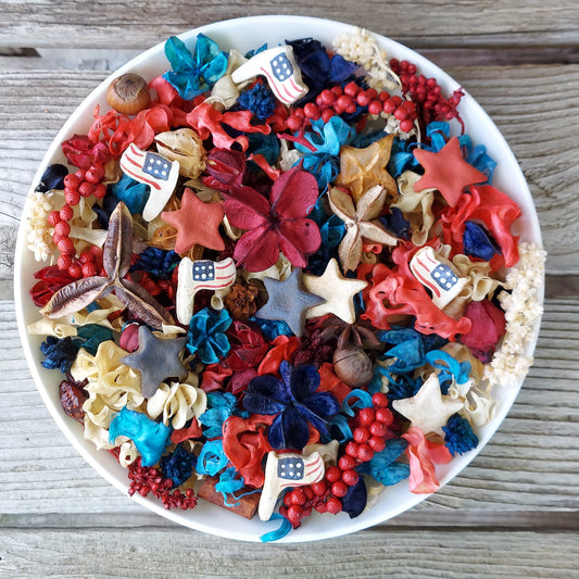 Stars and Stripes Americana Artisan Potpourri