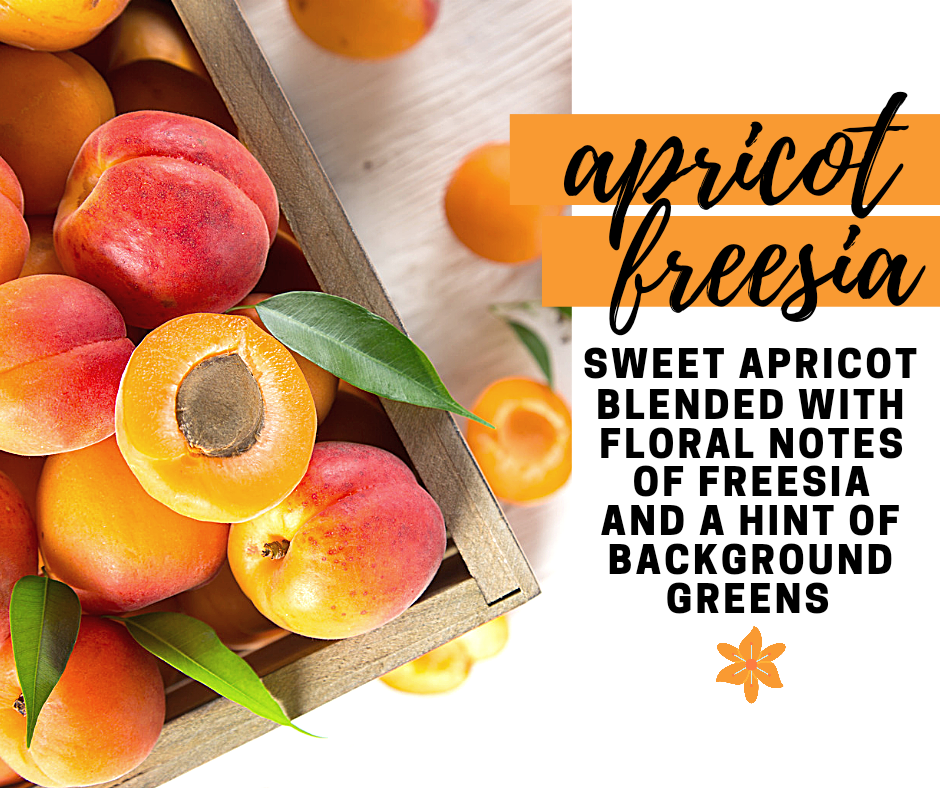 Apricot Freesia Fragrance Oil - Potpourri Refresher Oils - 1 oz (30 ml) Concentrated Fragrance Oils - Glass Amber Bottle with Dropper