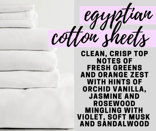 Egyptian Cotton Sheets Fragrance Oil - Potpourri Refresher Oils - 1 oz (30 ml) Concentrated Fragrance Oils - Glass Amber Bottle with Dropper